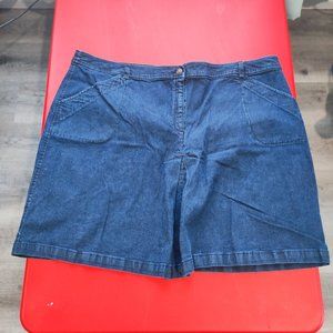 Permans plus jeans skirt denim women's large size 26W